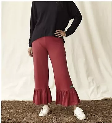 Matilda Jane BNWT Red Big Ruffle Pants Medium • $40