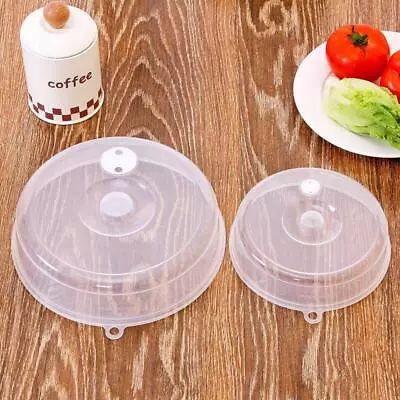 Microwave Plate Topper Cover Food Dish Steam Vent Splatter Lid Kitchen Cooking • $8.05