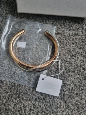 £35 • Buy Calvin Klein Stainless Steel And Bronze Bangle