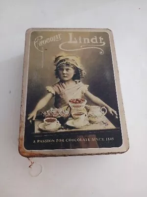 Vintage Lindt Swiss Premium Chocolate Tin • $6.90