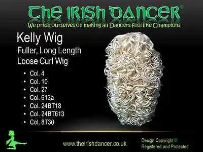 Kelly Full Loose Curl Wig - Irish Dance Wig • $105.79