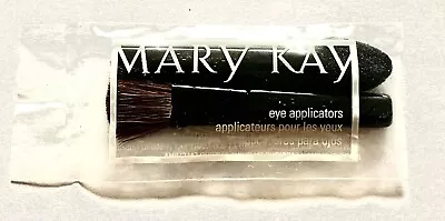 MARY KAY MINI EYE APPLICATORS BRUSH SPONGE SET (NEW IN PACKAGING) 2 In Pack • $9.50