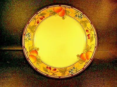 INTAGLIO GARDEN HARVEST By MIKASA ~ Chop Plate / Round Platter~ 12  ~ MICRO SAFE • $19.99