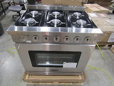 Cosmo 36in Freestanding Natural Gas Range - Stainless Steel COSEPGR366 • $1999.99