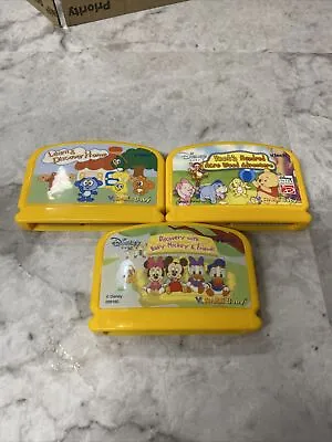 $15.75 • Buy V.Smile Baby Lot Of Three Cartridges Mickey Pooh More