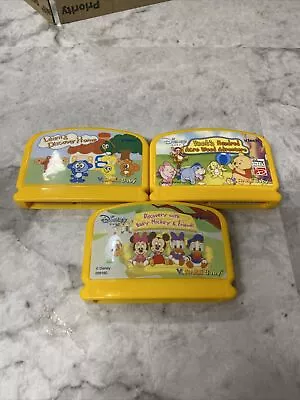 $15.75 • Buy V.Smile Baby Lot Of Three Cartridges Mickey Pooh More