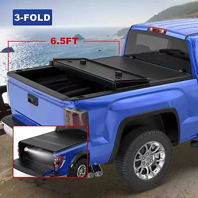 6.5FT Long Bed Truck Tonneau Cover For 2015-2024 Ford F150 F-150 Hard Fiberglass • $403.91