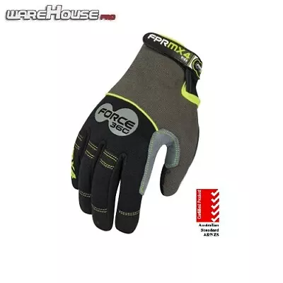 Anti Vibration Gloves- Force360 MX4 Vibe Mechanics Work Glove- SML XL Or XXL • $29.50