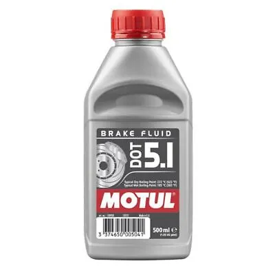 Motul DOT 5.1 Brake Fluid 500ml • $26.99