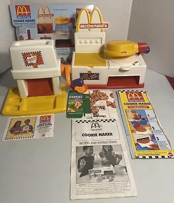 Vintage McDonalds Play Doh French Fry Maker And Cookie Maker • $24.99