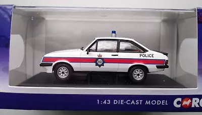 CORGI VANGUARDS No.VA14904 - FORD ESCORT MK2 RS2000 - MERSEYSIDE POLICE • £32