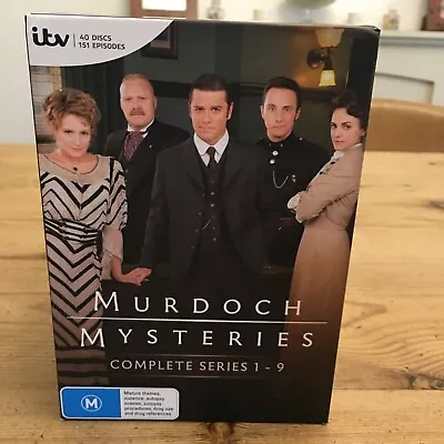 Murdoch Mysteries - Series 1-9 Complete Collection  Region 4 • £45
