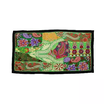 Vintage Embroidered Patchwork Home Decor Bohemian Tapestry Wall Hanging Ax • $19.99