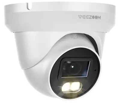 Veezoom 4K Security CameraPoE IP Outdoor Dome Surveillance Camera - Brand New! • £39.95