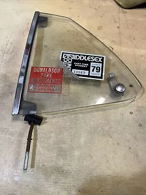 1969 1970 Ford Mustang Fastback Rear Quarter Side Window  1/4 Window Driver Side • $145