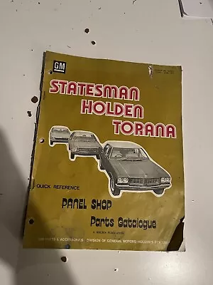 Holden HQ Torana Statesman Body Catalogue  • $45