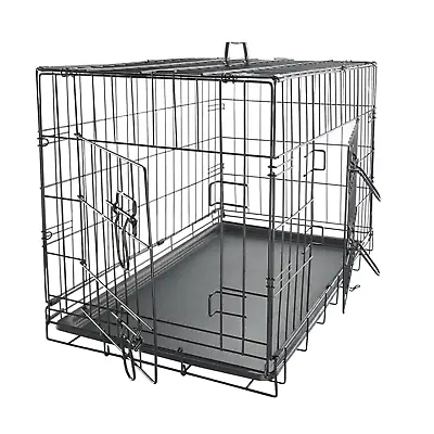 £26.90 • Buy Dog Cage Crate Pet Puppy Crates 5 Sizes S M L XL XXL Cat Carrier Transport New