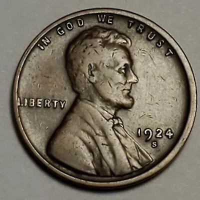 Nicer Low Mintage 1924 S Lincoln Wheat Cent • $1