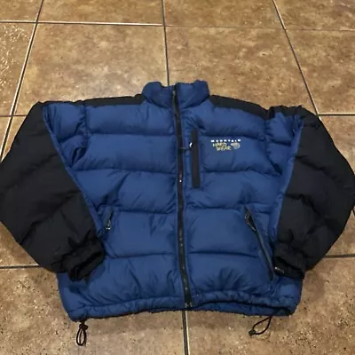 Mountain Hardwear Conduit SL Jacket Men's Medium Down Puffer Parka Blue • $69.95