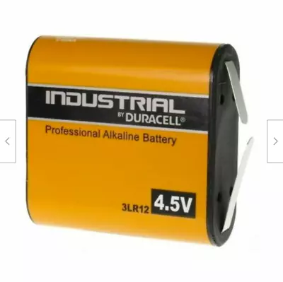 £5.99 • Buy 2 X Duracell Industrial Procell 4.5V Lantern Battery MN1203 3LR12 3R12R 312G