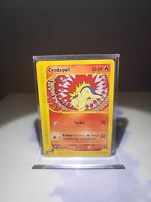 Cyndaquil 105/165 Pokemon Expedition E Reader Series Vintage Card TCG NM 2002 • $6.99