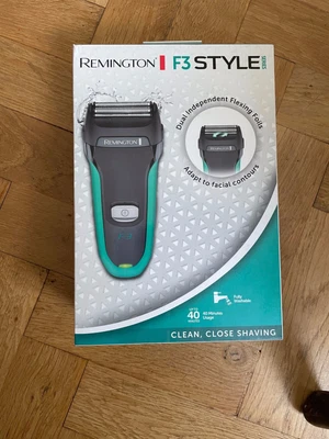 £10.99 • Buy Remington Style F3 Series Men’s Cordless Electric Shaver Razor Wet & Dry F3000 