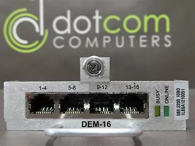 Intertel Mitel 5000 580.2200 DEM-16 16-Port Digital Card Module Tested Free Ship • $39