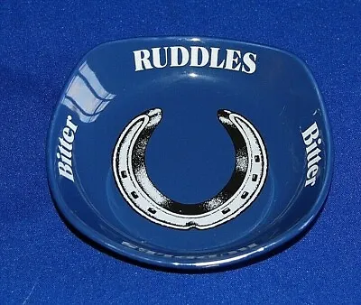 Ruddles Bitter Horseshoe Pub Ashtray Wade.  • £5.99