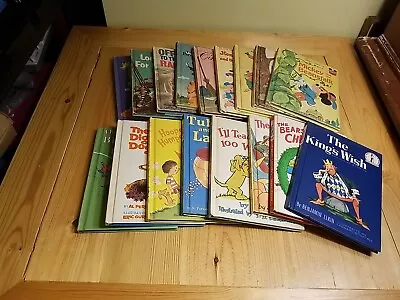 Lot Of 17 Vtg Children Books Dr Seuss Walt Disney Beginner Books Berenstein  • $49.99