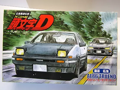 Fujimi 1:24 Scale Initial D Takumi Fujiwara Toyota AE86 Trueno Model Kit # 18354 • $52.46