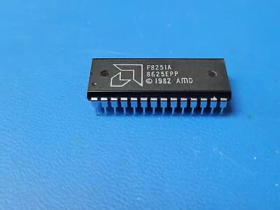 (1 PC) P8251A AMD UART IC 1 UART Channel 28-PDIP • $8.95