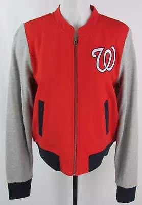 Washington Nationals MLB Touch Women's Full-Zip Bomber Jacket • $24.99