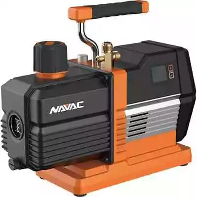 NAVAC NRP6DI 6 CFM 15 Micron 2-Stage Smart Vacuum Pump 3/4 HP 115V • $809