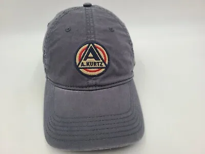 A Kurtz Brand Flex Fitted (Seems S-M) Hat Cap Baseball American Men Women Blue • $23.99