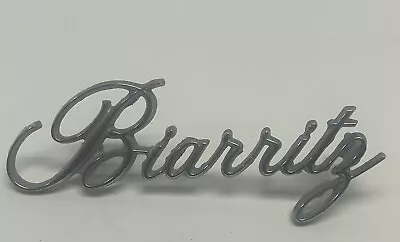 Vintage Cadillac Eldorado  Biarritz   Chrome Emblem. • $29