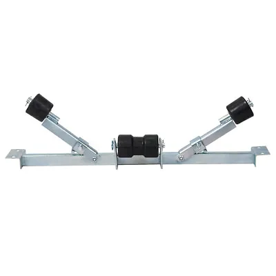 Boat Trailer Bottom Support Bracket W/Keel Rollers Motor Vehicle Part New US • $121.78