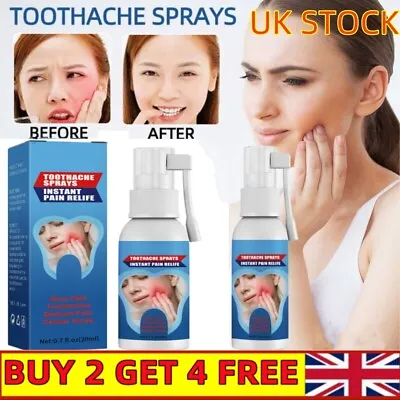 Toothache Spray Instant Pain Relief Oral Teeth Care Effective Dental Treatment • £5.99