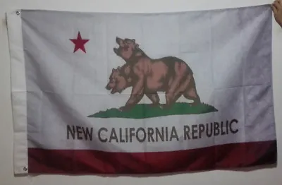 3'X5' Retro Flag Vintage Banner New California Republic Brass Grommets 90*150cm • $9.99