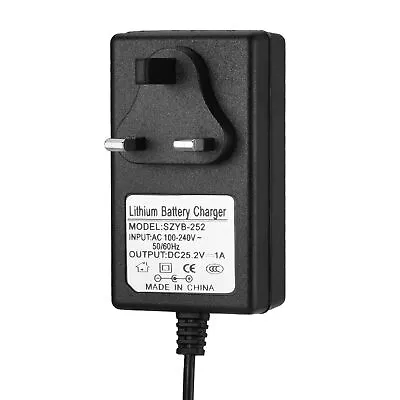 (UK Plug 110-240V)Battery Power Adapter 25.2V 1A Battery Charger Power Adapter • £6.76