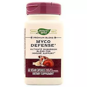 Nature's Way Myco Defense Immune System  60 Vcaps • $15.03