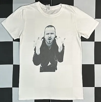 Breaking Bad Aaron Paul Middle Fingers Graphic Print T Shirt Men’s (S) • $12.99