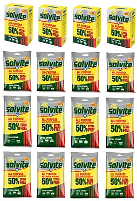 Solvite All Purpose Wallpaper Paste Extra Strong Adhesive Easy Mix Paper Glue • £5.49
