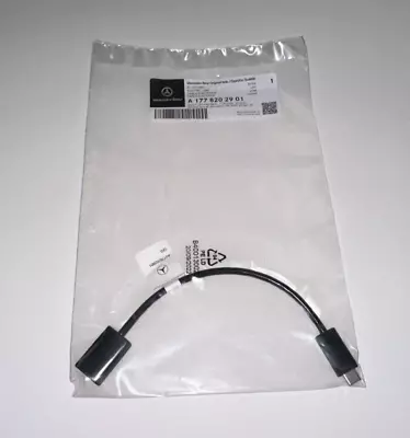 OEM MERCEDES BENZ USB-C ADAPTER MEDIA INTERFACE CABLE A1778202901 Connect To USB • $10