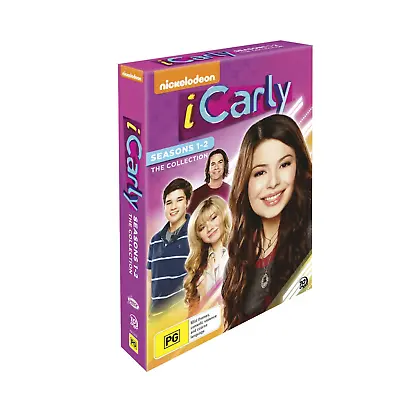 ICarly : Season 1-2 | Collection Box Set Collection DVD (2009) Brand New Sealed • £21.66
