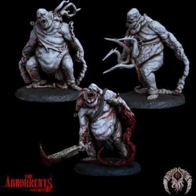$85.12 • Buy Lot Of 3  Brute Bloodfiends  Undead ZOMBIE Obominations, RPG, D&D