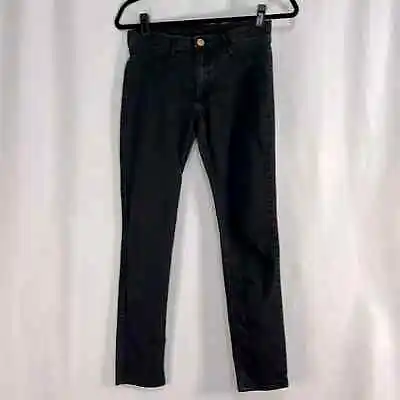 H & M &denim Size 13/14y Washed Out Black Skinny Fit • $13