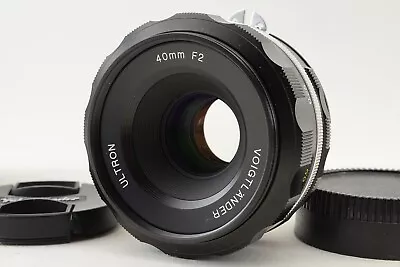 [Mint] Voigtlander Ultron 40mm F2 Aspherical SL II Nikon Ai-s 6158#J0401F • $370