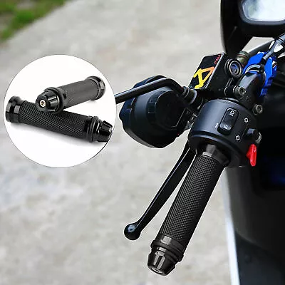 For Suzuki Honda CBR600F4i Motorcycle 7/8  22mm Hand Grips Handlebar Rubber Gel • $13.55