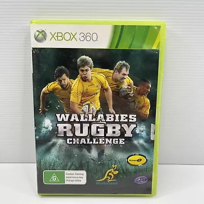 Wallabies Rugby Challenge Xbox 360 Game - Free Shipping • $8