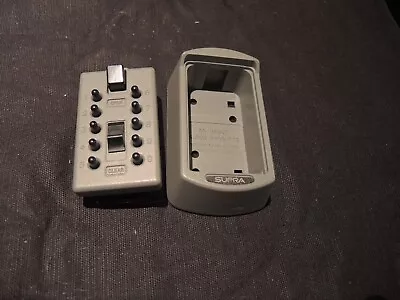 SUPRA Permanent Pushbutton Combination Key Lock Box Wall Mount Reality W/ Cover • $9